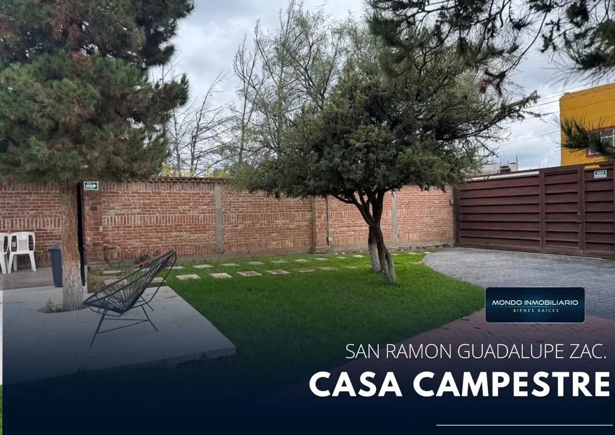 Vista 5 de Finca Campestre Venta Guadalupe Zacatecas San Ramon