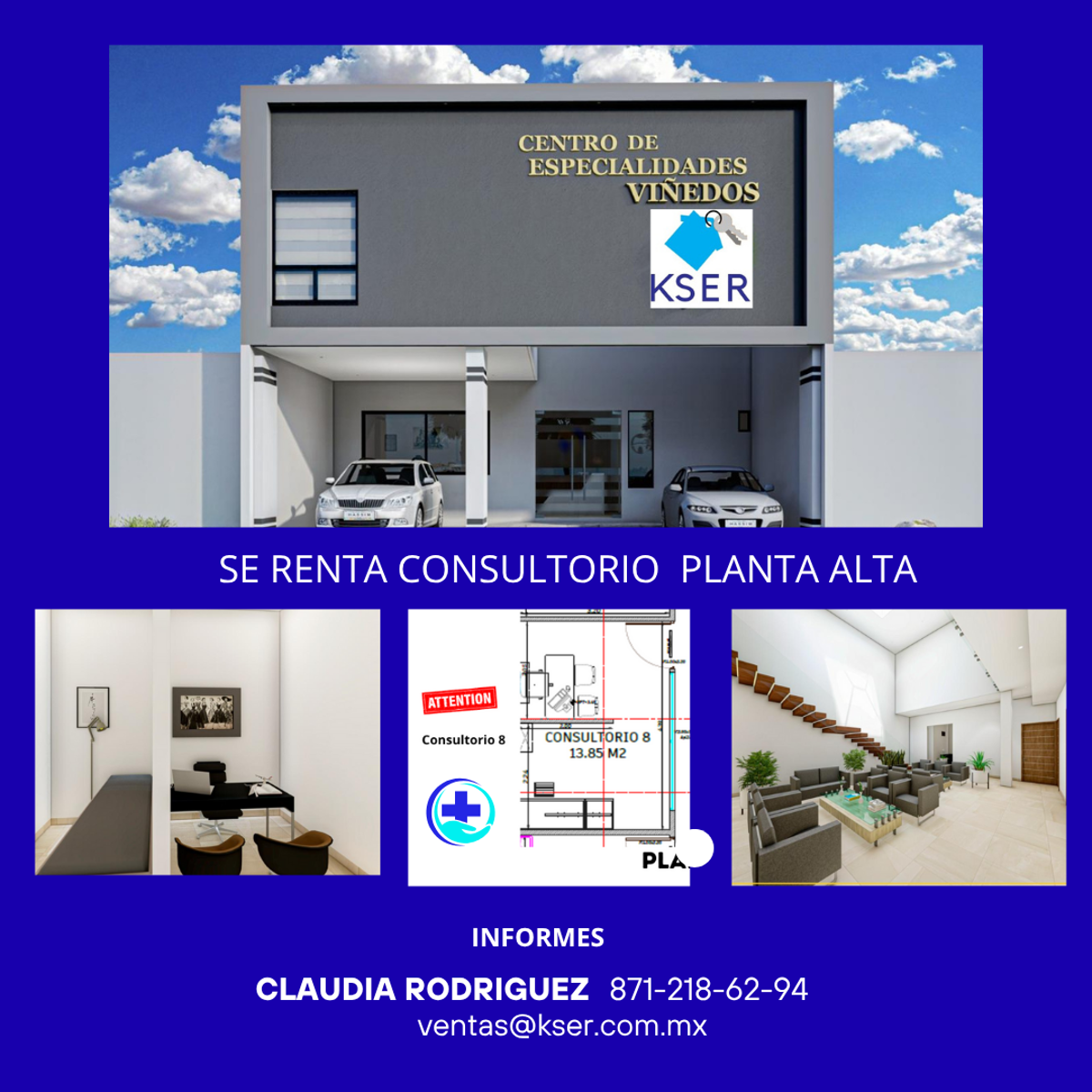Consultorio en renta en Los Viñedos, Torreón — foto 1 de 5