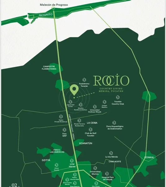 Terreno en venta en privada Rocio Country living