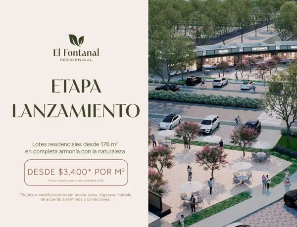 Venta de nuevos terrenos en el Fontanal!!