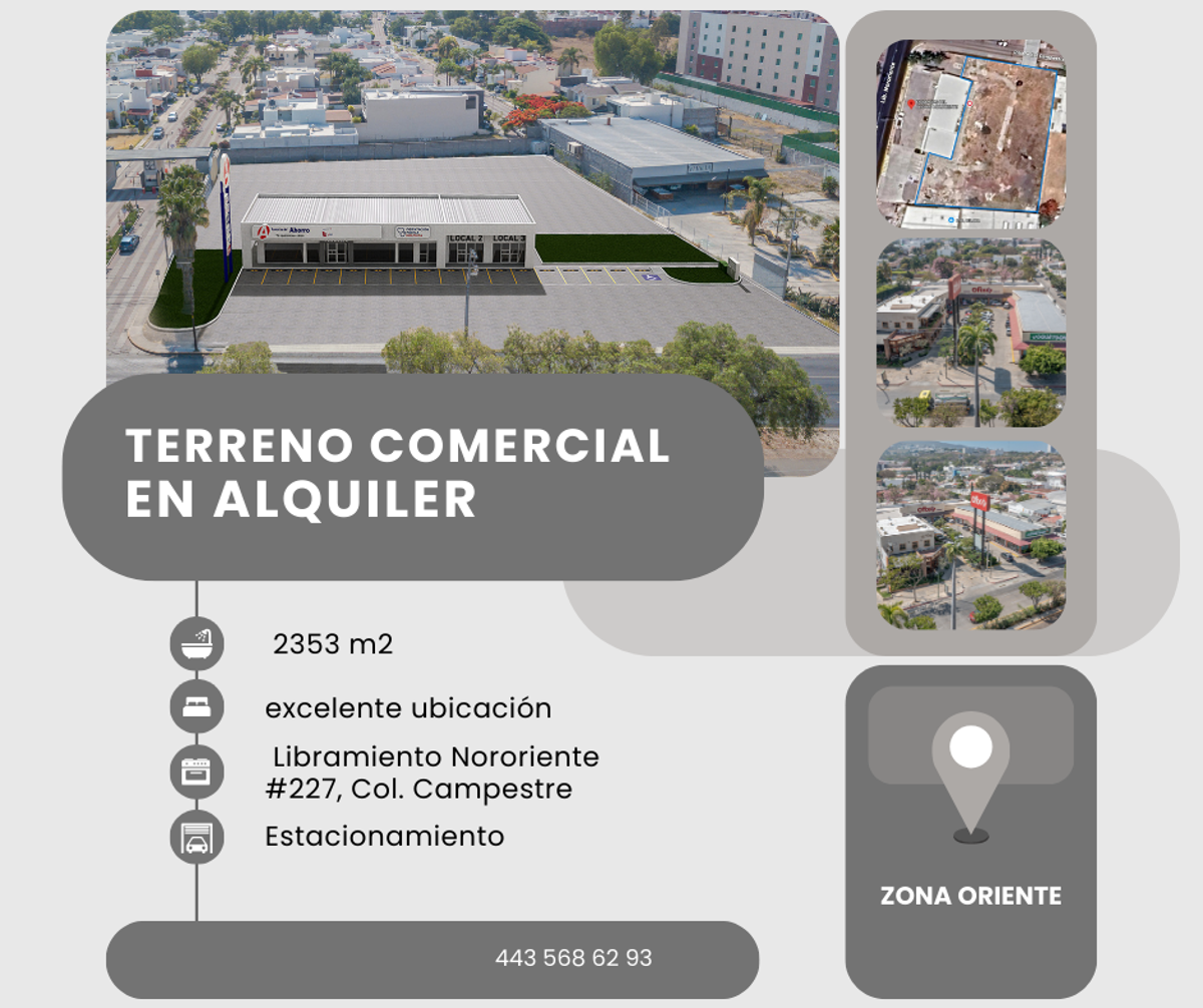 Terreno en renta en Campestre Celaya, Celaya — foto 1 de 4