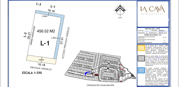 Terreno en venta en La Cava, Gómez Palacio — foto 2 de 10