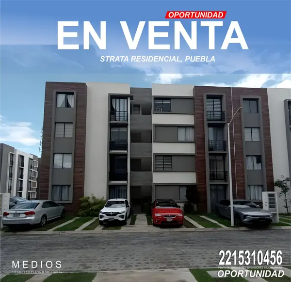 DEPA EN LIQUIDACION EN STRATA RESIDENCIAL, PUEBLA, ZONA MISIONES DE SAN FRANCISCO, PRECIO NEGOCIABLE