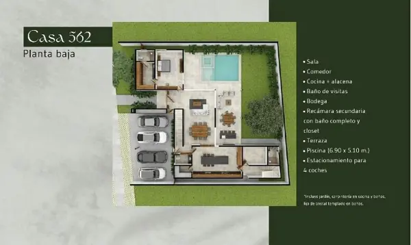 Casa en venta en Xcanatún, Mérida — foto 3 de 50