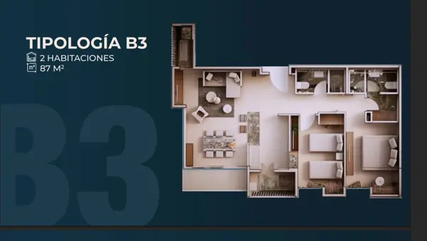 Departamento en venta en Los Valdez, Saltillo — foto 2 de 6
