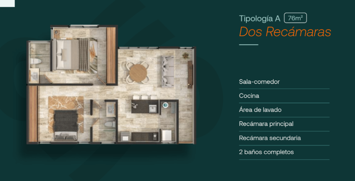 Departamento en venta en Chuburna de Hidalgo, Mérida — foto 1 de 10