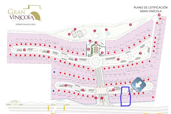 Terreno en venta en La Gran Vinícola, Gómez Palacio — foto 2 de 19