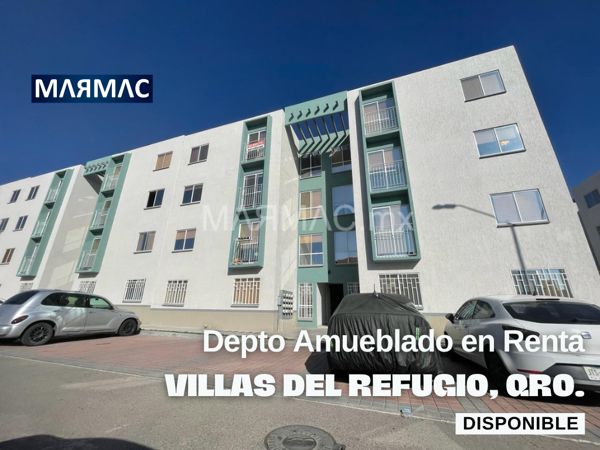 Departamento Amueblado en Renta | Villas de Refugio | El Marqués, Querétaro