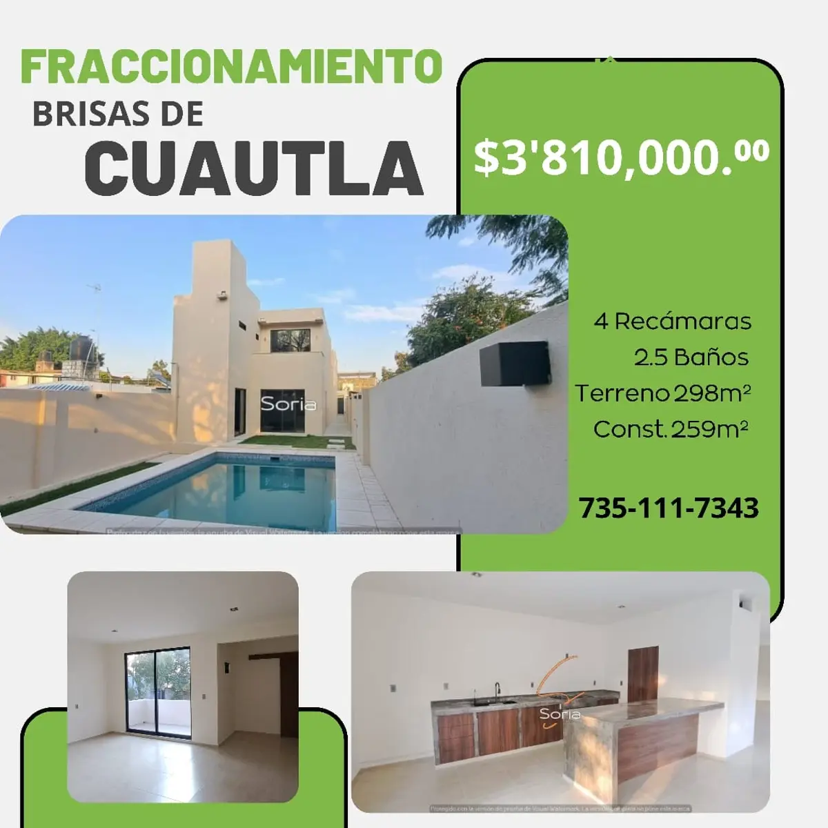 Casa en venta en Brisas de Cuautla, Cuautla — foto 1 de 41