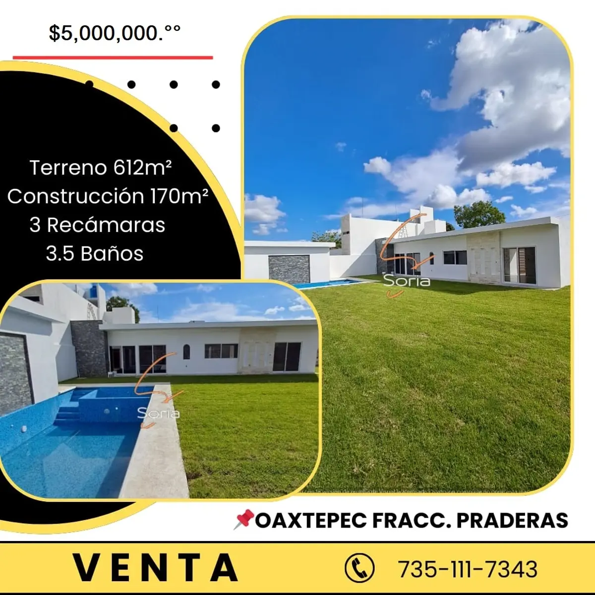 Casa en venta en Oaxtepec Centro, Yautepec — foto 1 de 16