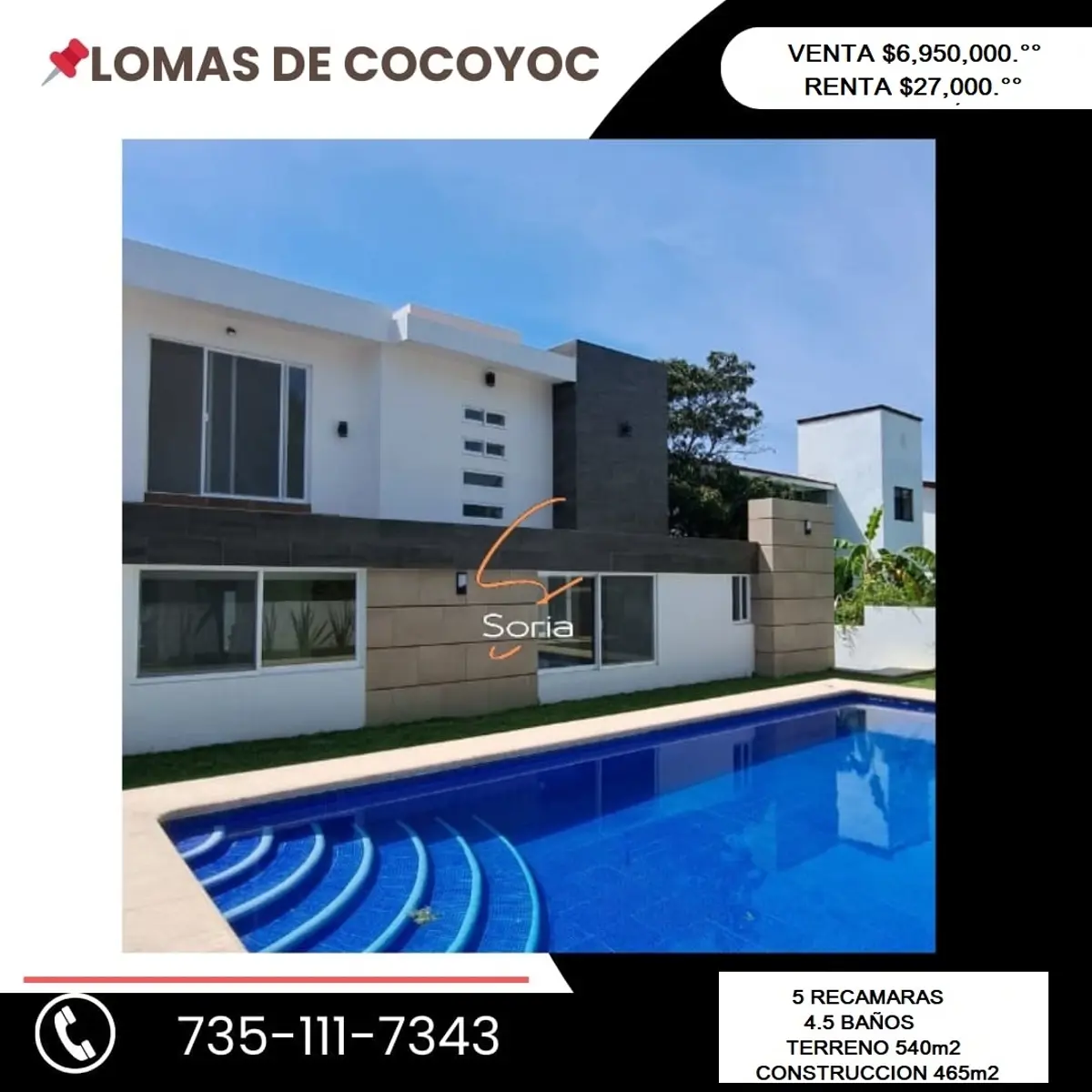 Casa en renta en Lomas de Cocoyoc, Atlatlahucan — foto 1 de 32
