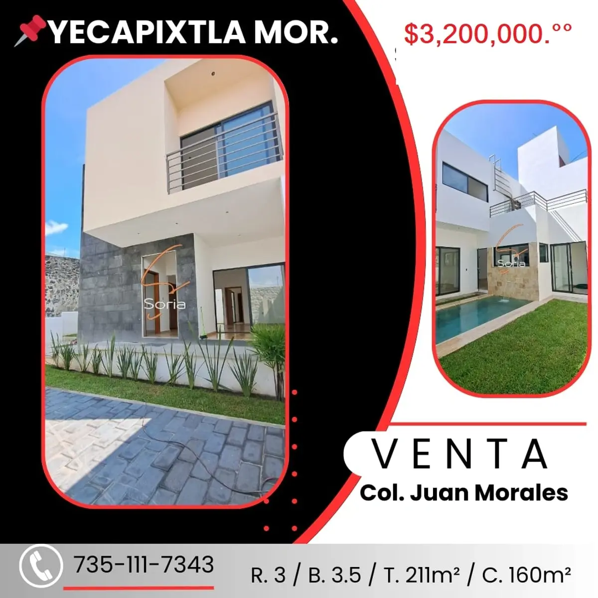 Casa en venta en Juan Morales, Yecapixtla — foto 1 de 38