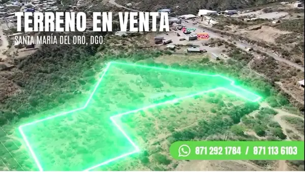 Terreno en venta en Santa María del Oro Centro, El Oro — foto 2 de 11