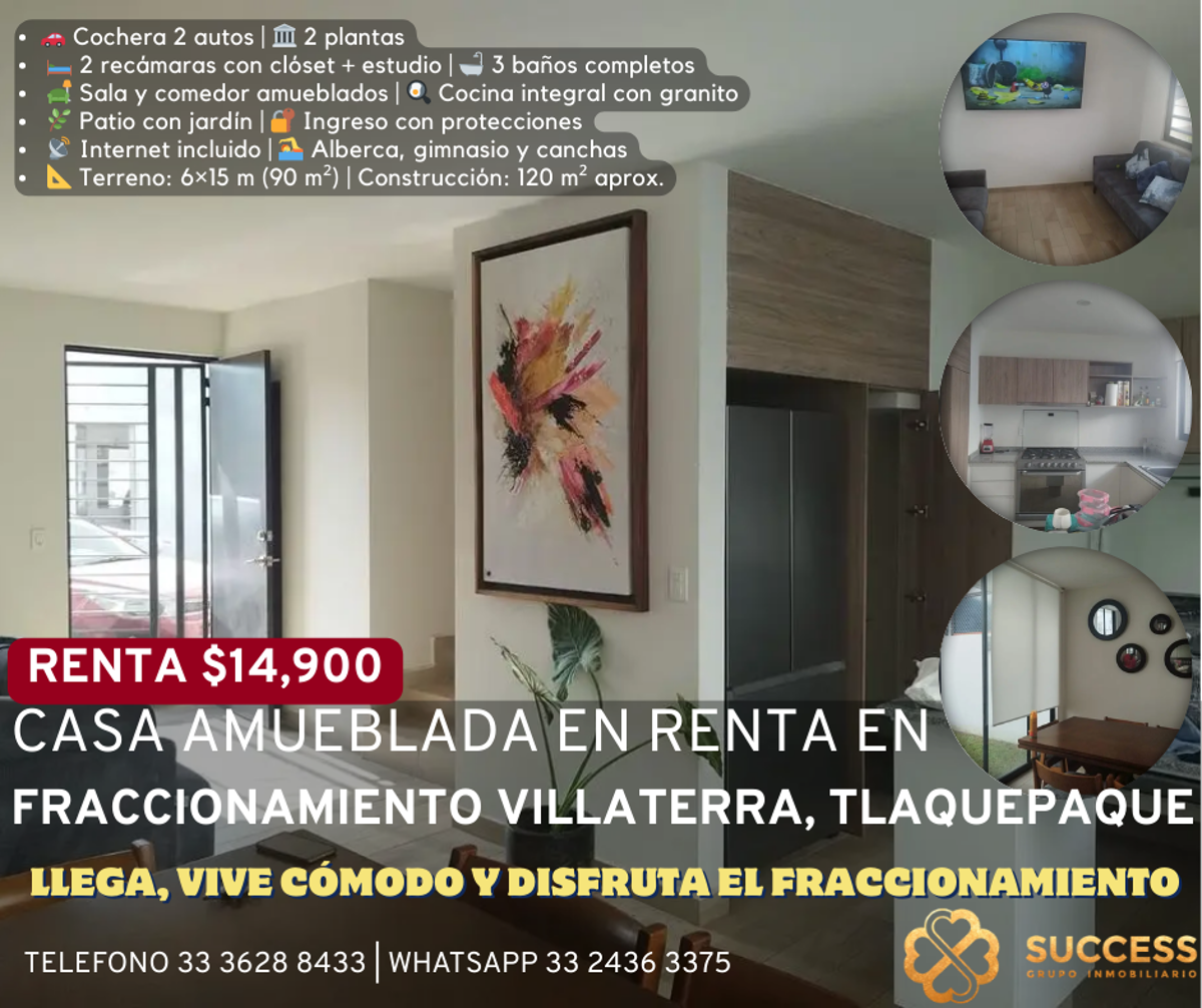 Casa en renta en Los Olivos de Tlaquepaque, San Pedro Tlaquepaque — foto 1 de 19