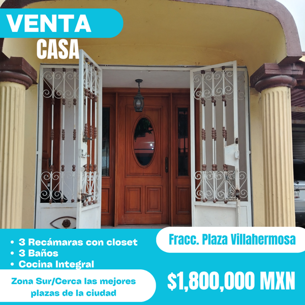 Casa en venta en Plaza Villahermosa, Centro — foto 2 de 10