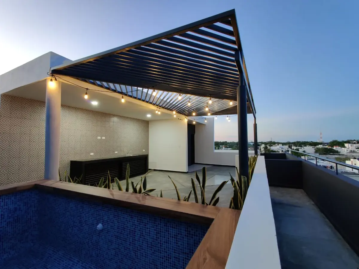 Departamento en renta en Playa Norte, Carmen — foto 1 de 19