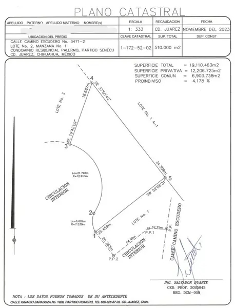 Terreno en venta en Palermo, Juárez — foto 2 de 4