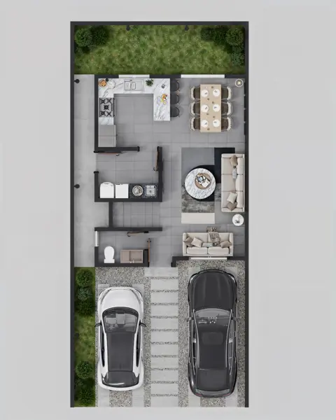 Casa en venta en Montalia, Saltillo — foto 3 de 5
