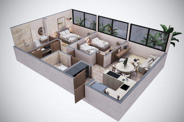 Departamento en venta en San Antonio Residencial, Mérida — foto 3 de 12