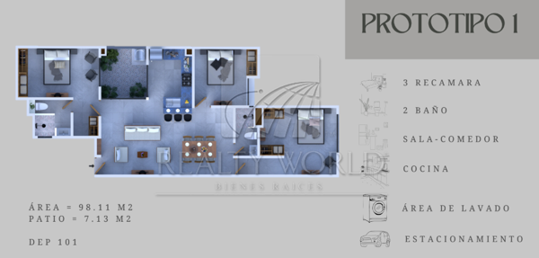 Departamento en venta en Portales Sur, Benito Juárez — foto 2 de 6