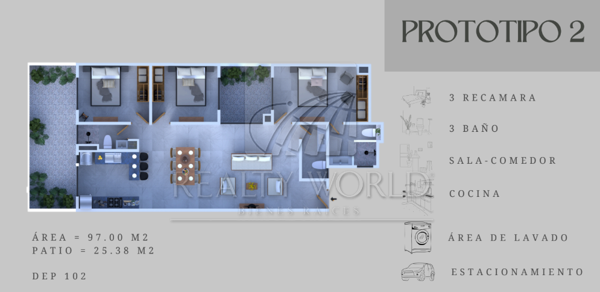 Departamento en venta en Portales Sur, Benito Juárez — foto 3 de 6