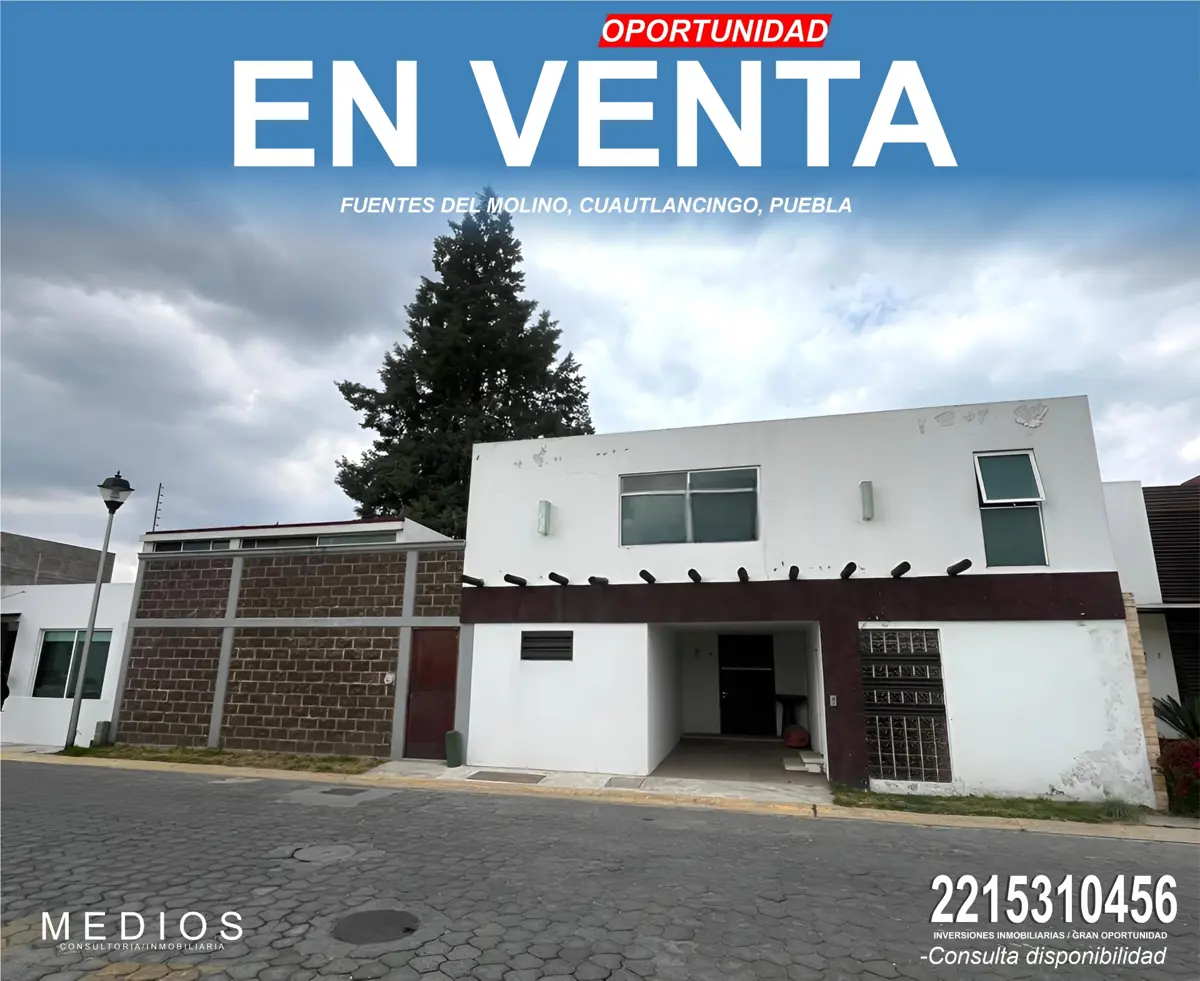 Casa en venta en Fuentes del Molino, Cuautlancingo — foto 1 de 26
