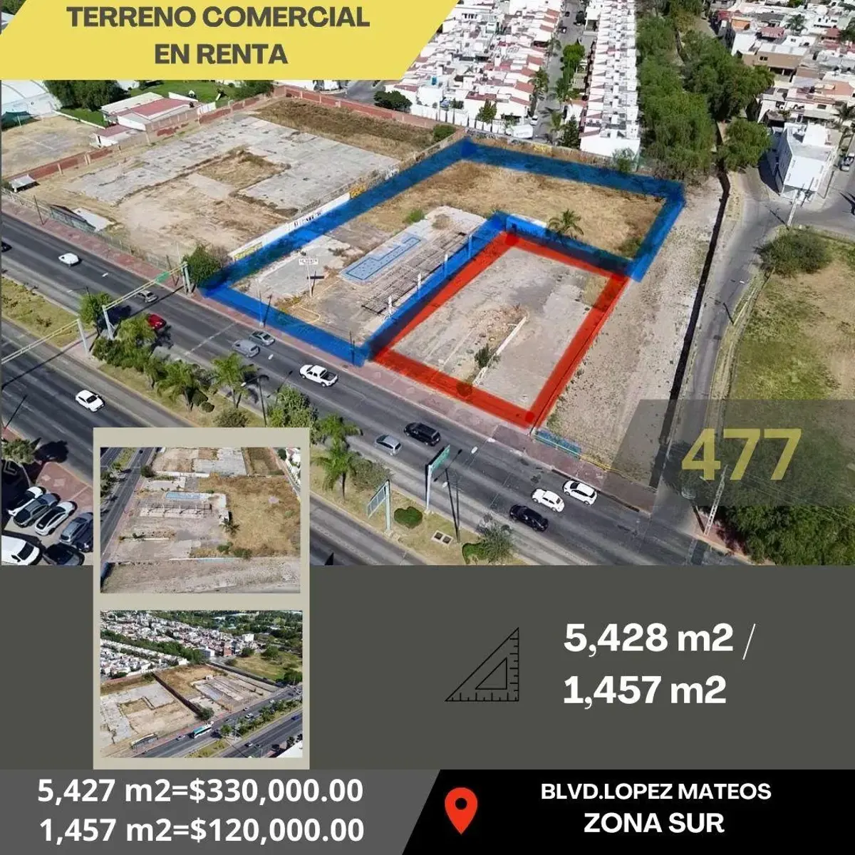 Terreno en renta en Punto Verde, León — foto 1 de 6