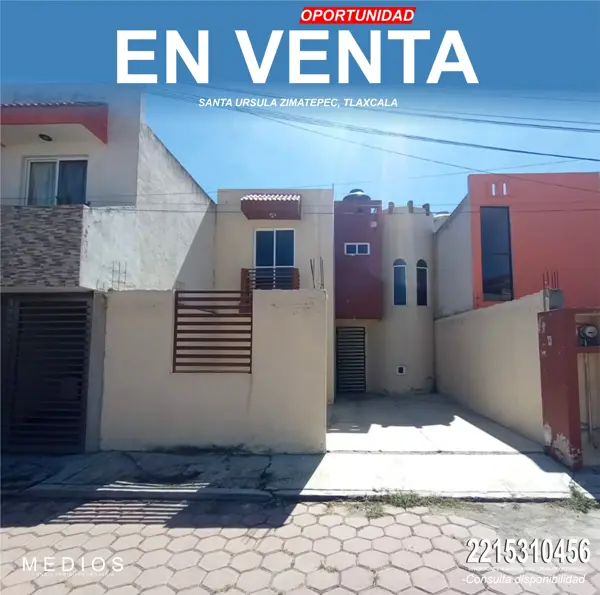CASA EN LIQUIDACION EN SANTA URSULA ZIMATEPEC, TLAXCALA PRECIO ESPECIAL, SOLO CONTADO