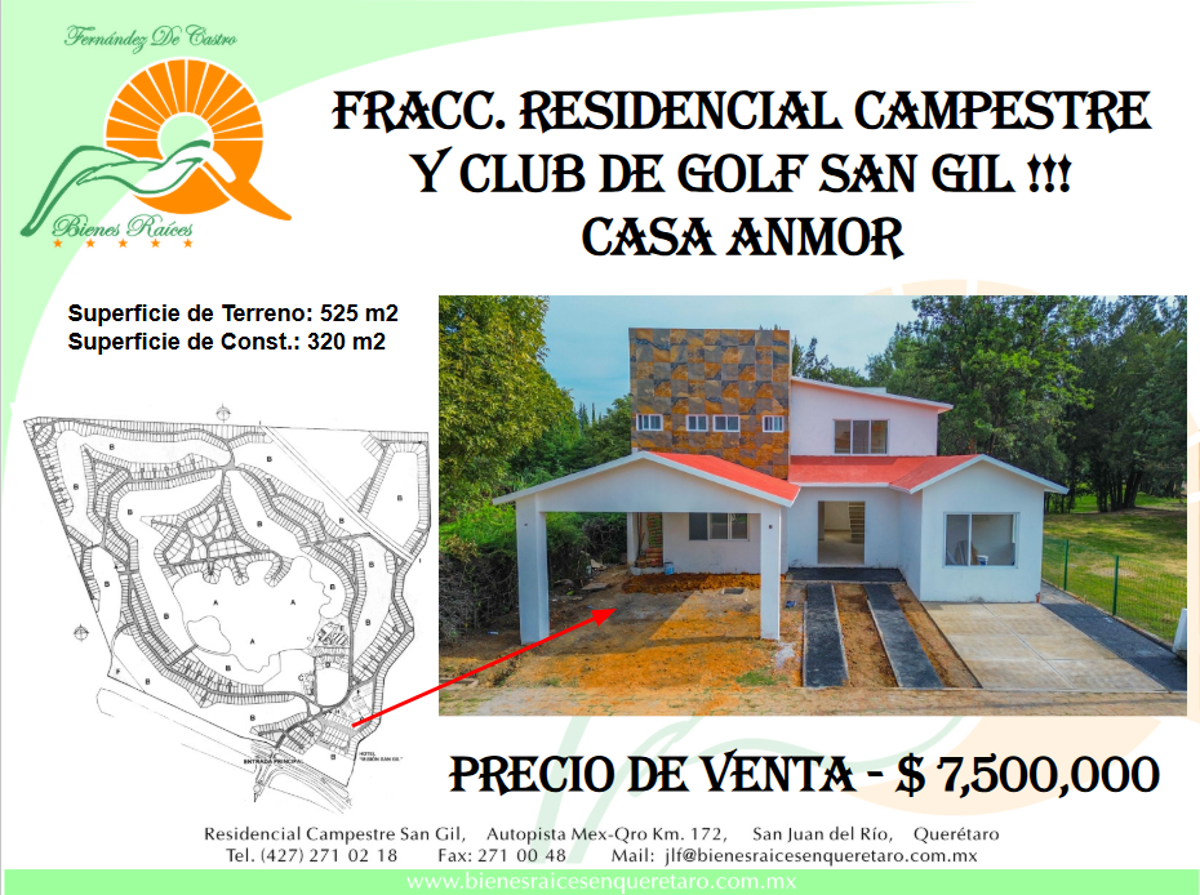Casa en venta en Campestre San Gil, San Juan del Río — foto 1 de 16
