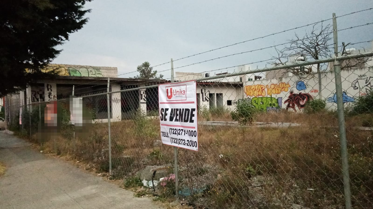 Terreno en renta en San Salvador Tizatlalli, Metepec — foto 1 de 3