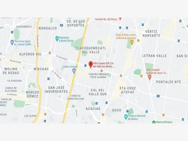 Departamento en venta en Del Valle Centro, Benito Juárez — foto 3 de 10