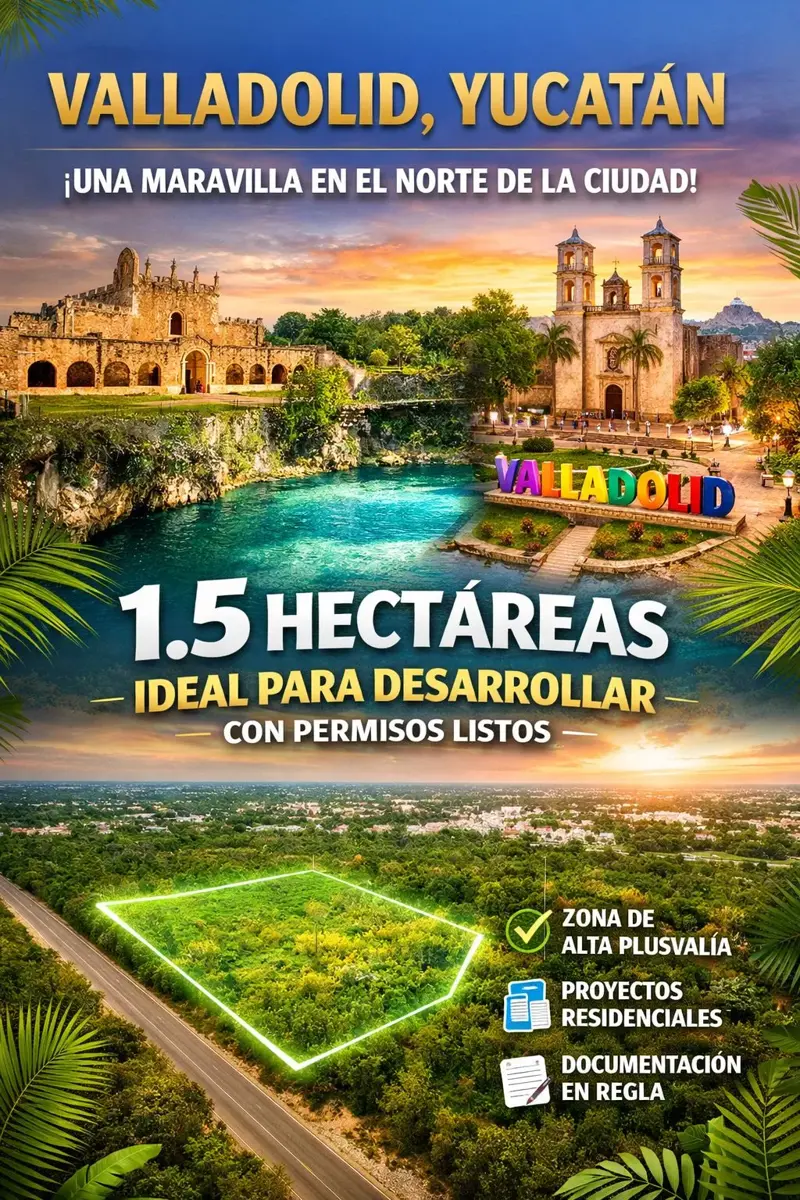 Terreno en venta en Popola, Valladolid — foto 1 de 2