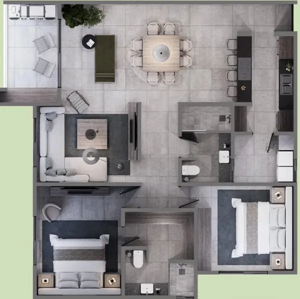 Departamento en venta en El Mirador, Cuernavaca — foto 2 de 2