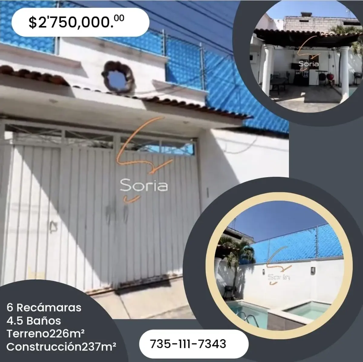 Casa en venta en Cuautlixco, Cuautla — foto 1 de 18