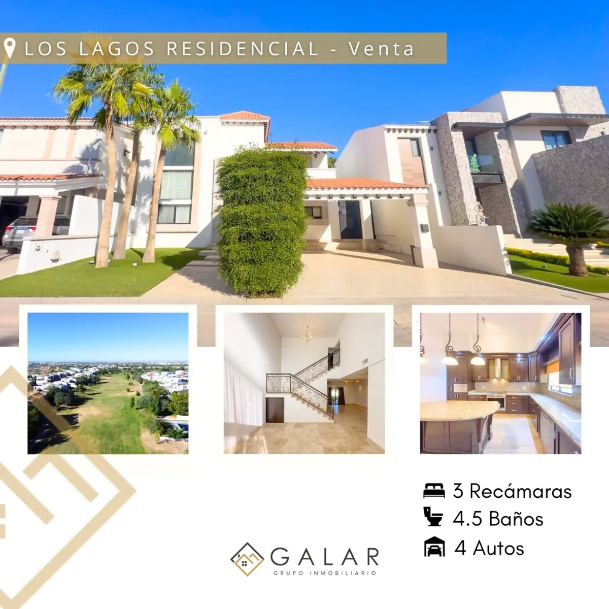 Casa en venta en Los Lagos, Hermosillo — foto 1 de 36
