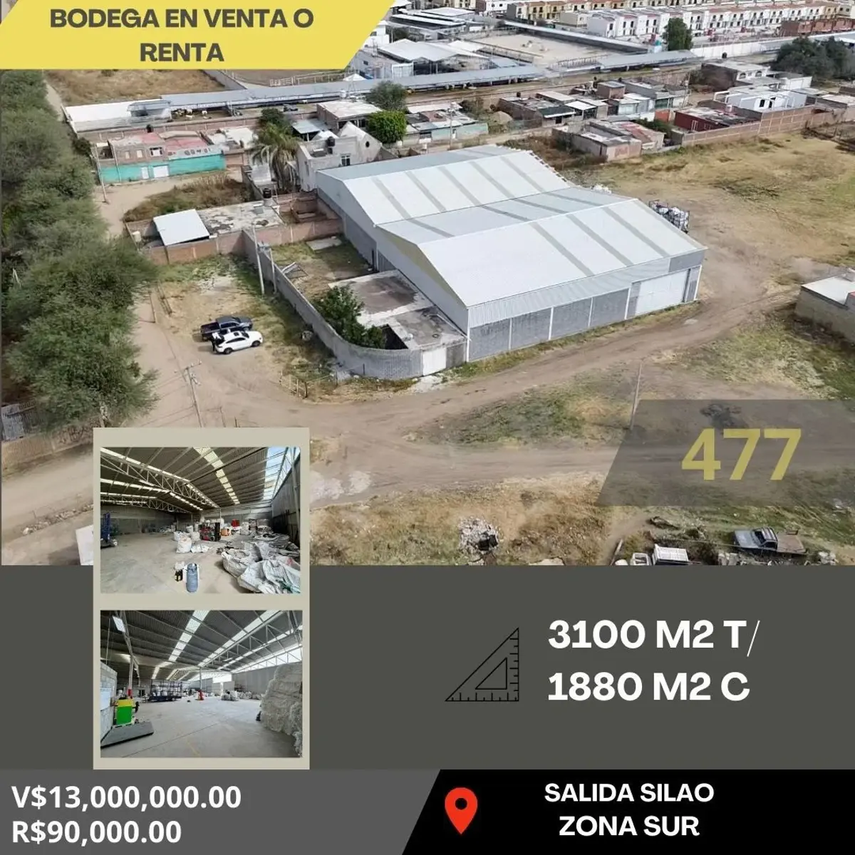 Bodega en renta en Los Angeles, León — foto 1 de 11
