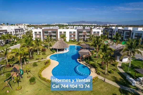 Depa Nuevo con Club de Playa – Zona Diamante