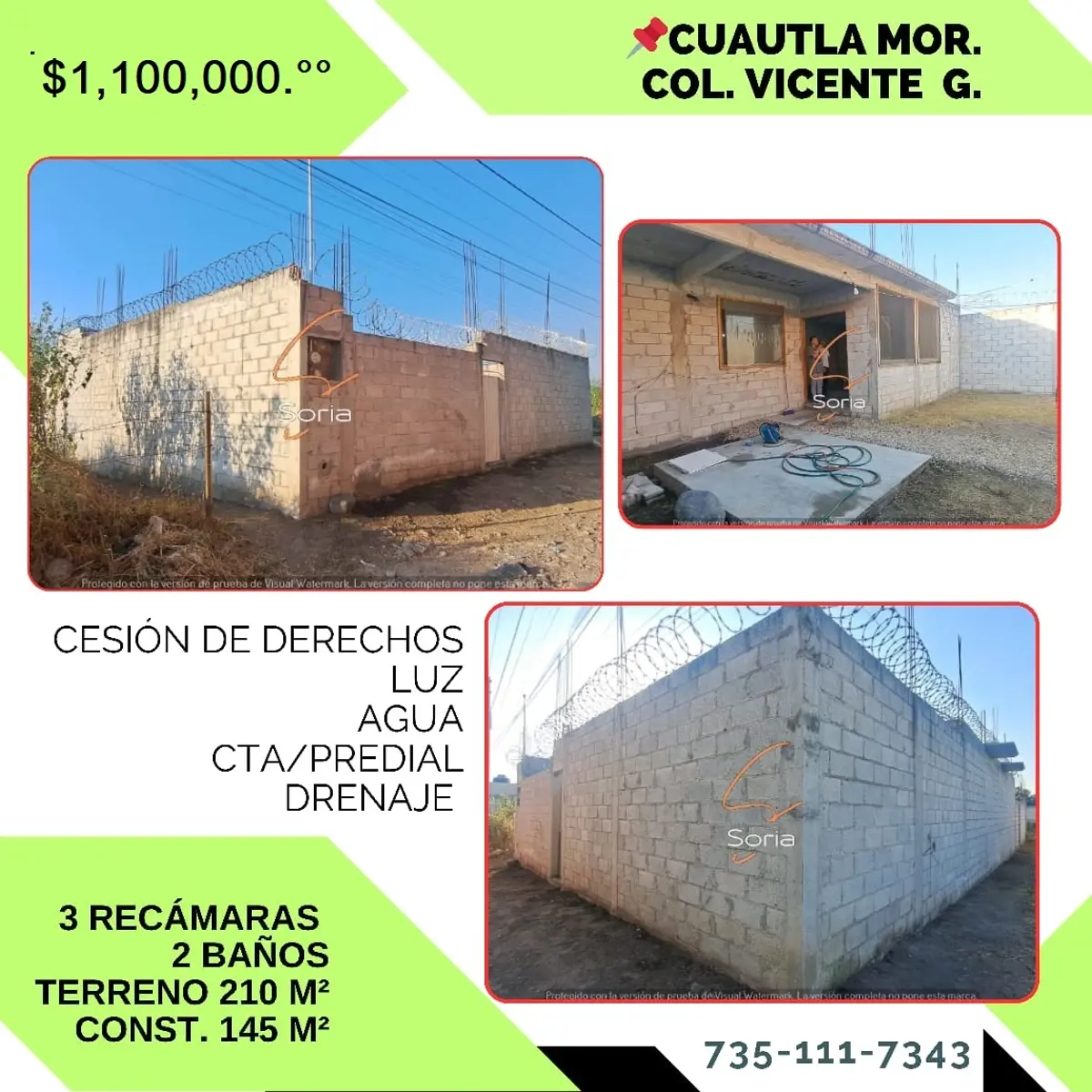 Casa en venta en Vicente Guerrero, Cuautla — foto 1 de 34