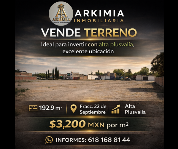 Venta Terreno