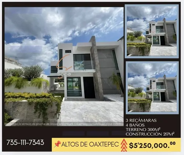 Casa en Fraccionamiento Altos de Oaxtepec