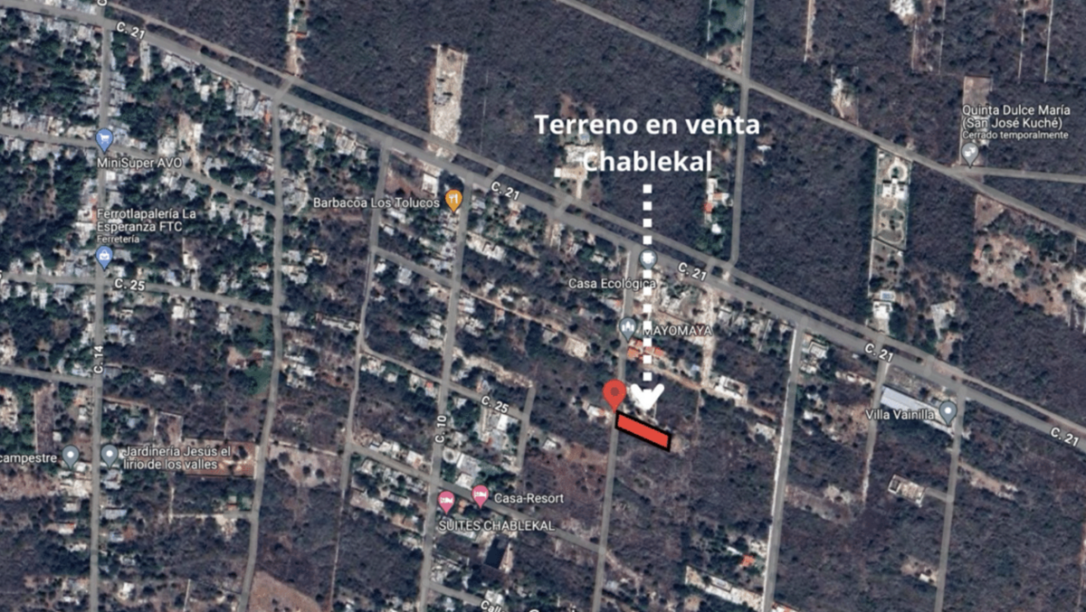 Terreno en venta en Chablekal, Mérida — foto 1 de 2