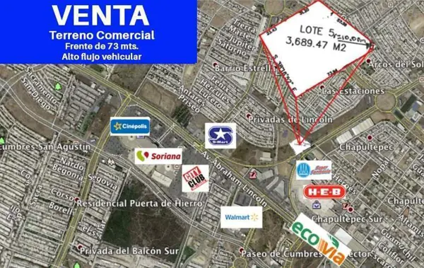 Terreno en Venta en Privadas de Lincoln, Monterrey, Nuevo León 1