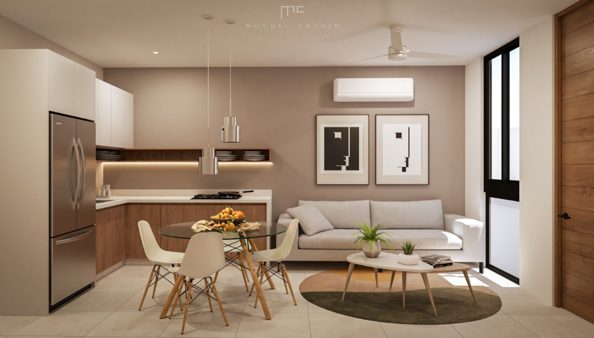 Departamento en venta en Cholul, Mérida — foto 1 de 8