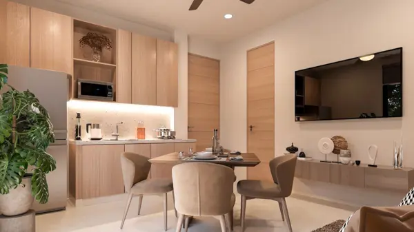 Departamento en preventa en santa gertrudis copo merida yucatan