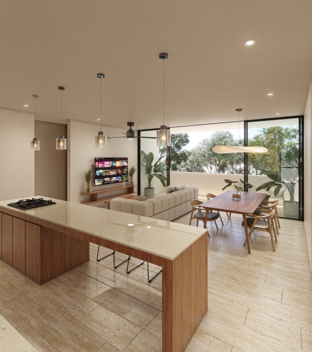 Departamento en venta en Temozon Norte, Mérida — foto 1 de 10