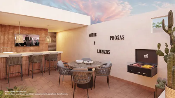 Departamento en venta en Temozon Norte, Mérida — foto 2 de 10