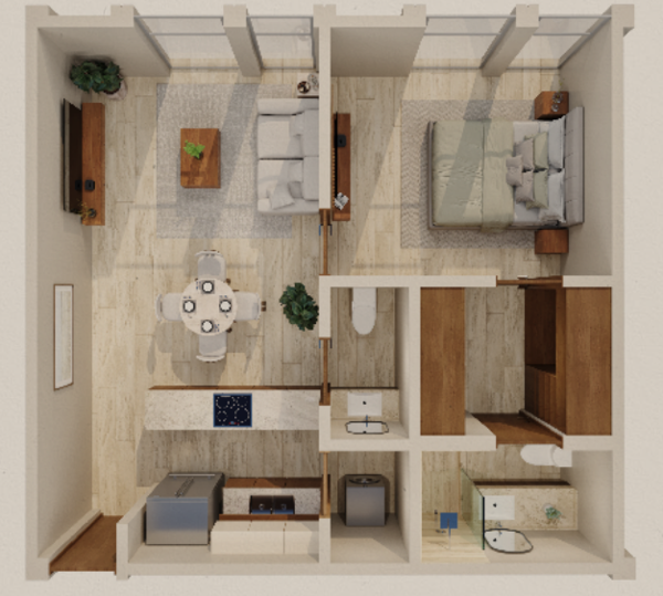 Departamento en venta en Temozon Norte, Mérida — foto 2 de 11