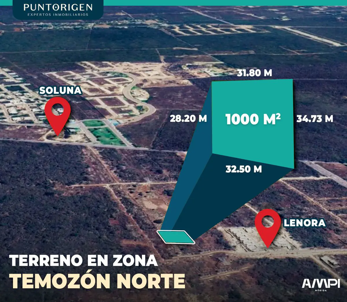Terreno en venta en Temozon Norte, Mérida — foto 1 de 8