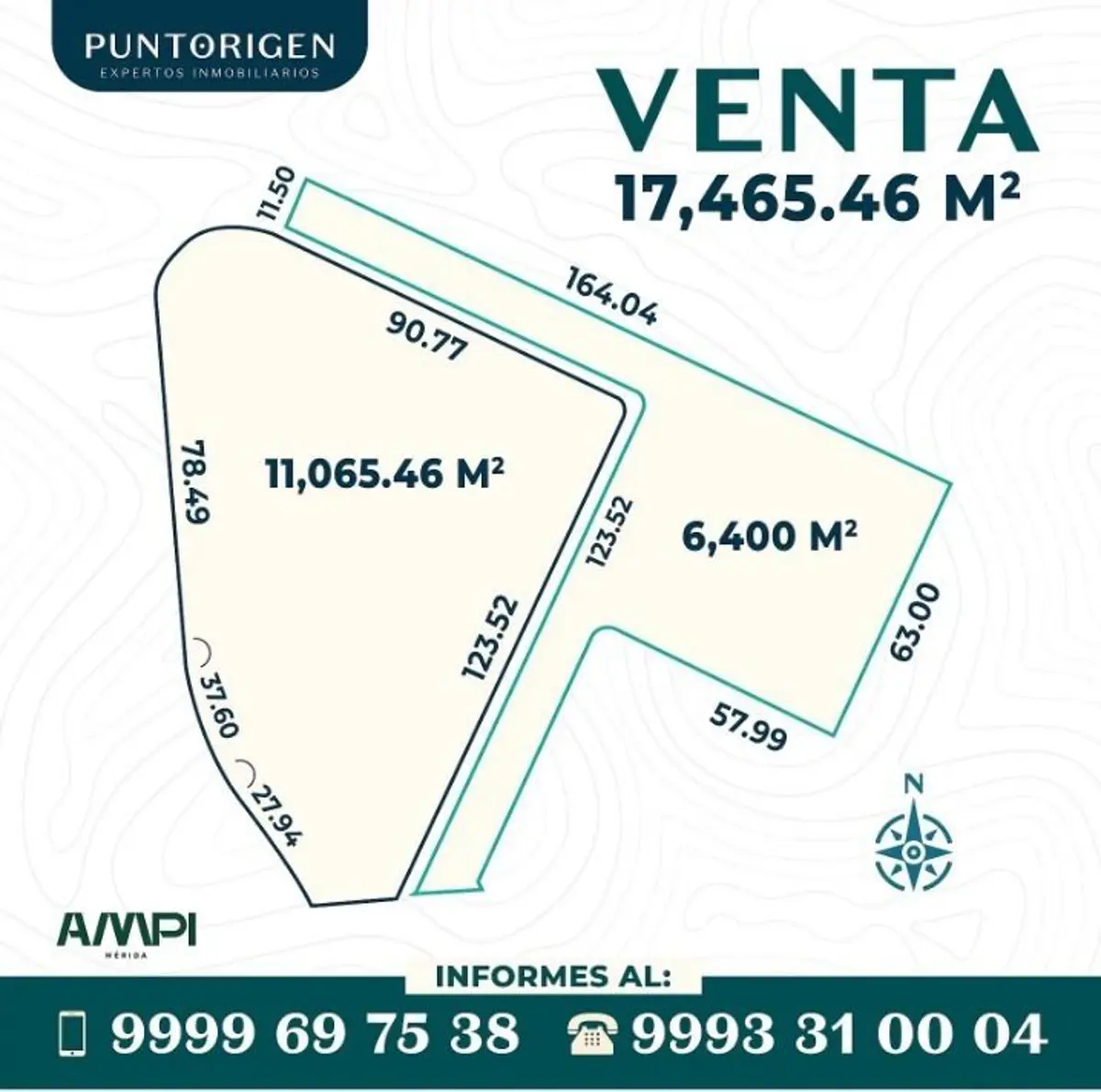 Terreno en venta en Ciudad Caucel, Mérida — foto 1 de 2