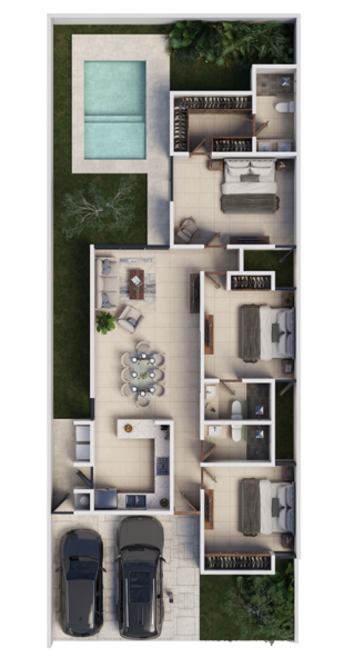 Casa en venta en Conkal, Conkal — foto 3 de 10